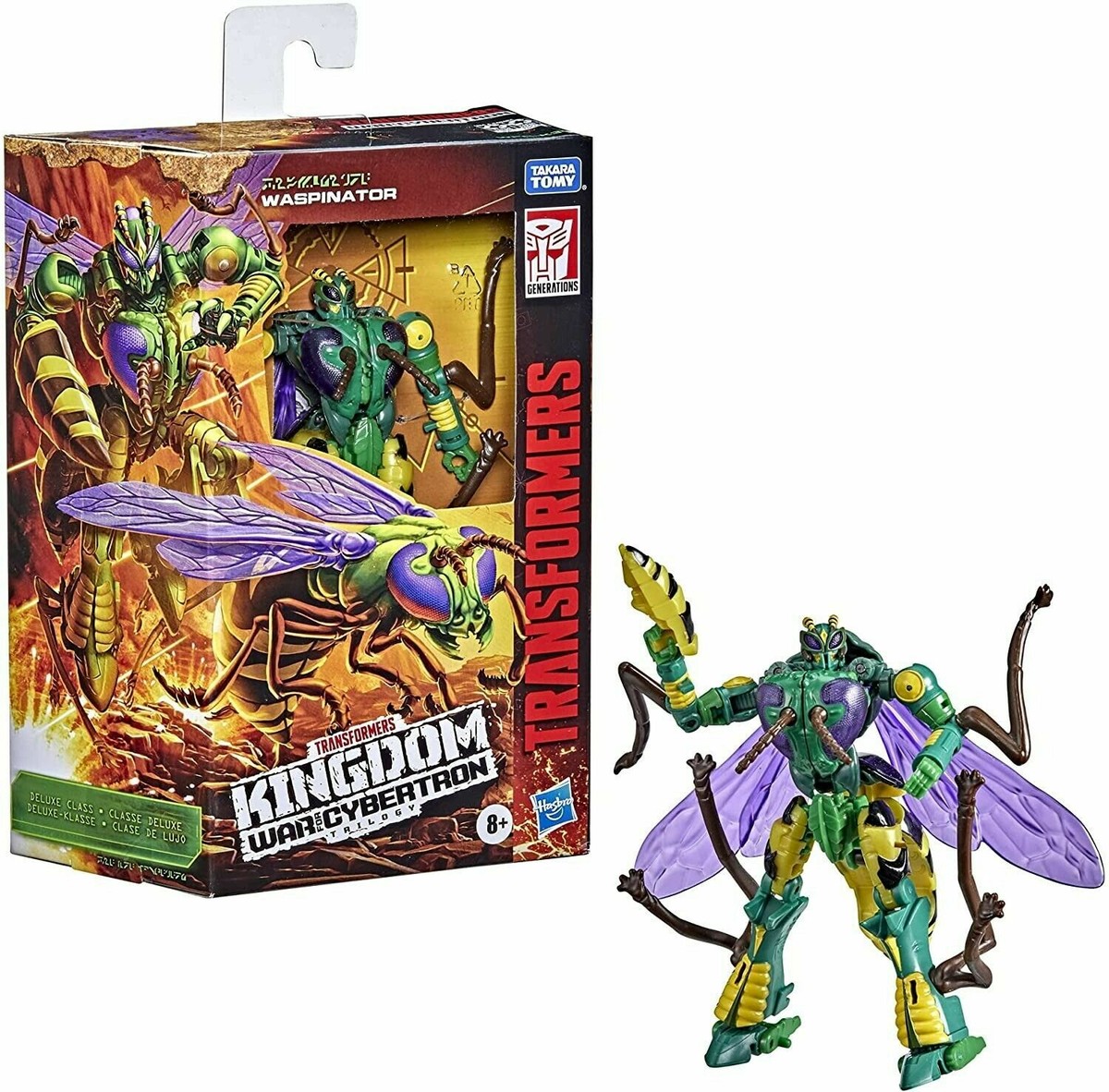 未開封新品 トランスフォーマー キングダム Waspinator WFC-K34 transformers-war-for-cybertron