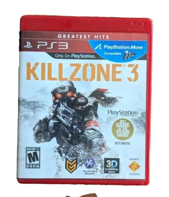 Killzone 3 (Sony PlayStation 3, 2011) Greatest Hits - Red Label