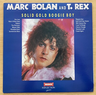 Marc Bolan T.Rex set of 9 compilations LPs all mint unplayed from late 70s / 80s