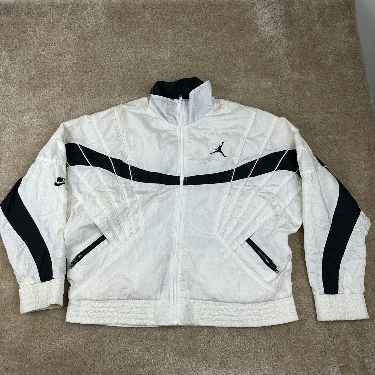 Vintage 1989 Nike Air Jordan Flight Suit Track Jacket XL Vintage 1989 Nike Air Jordan Flight Suit Track Jacket XL