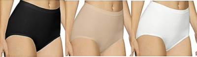 Damen Slip Damen Slips Unterwäsche Nahtlos Baumwolle High Waist Bikini Slip
