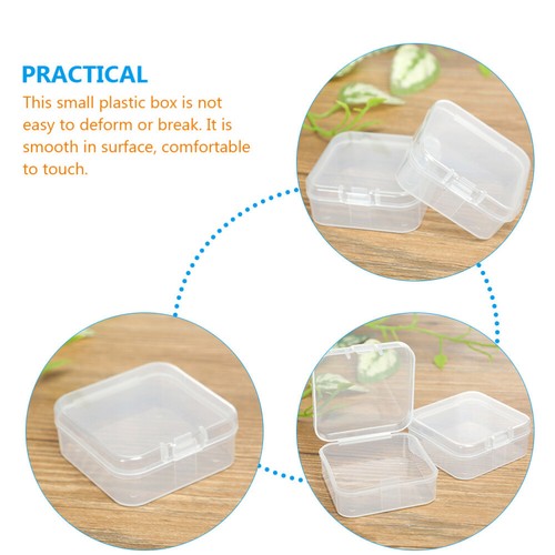 20Pcs Small Plastic Boxes with Lids Bead Organizers Small Storage Box Case UK - Picture 6 of 10