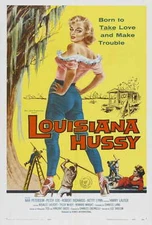 THE LOUISIANA HUSSY Movie POSTER 27x40 Nan Peterson Peter Coe Robert Richards