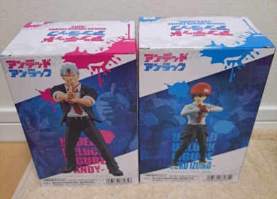 Undead Unluck Andy & Fuuko Izumo Prize Figure Set Banpresto New