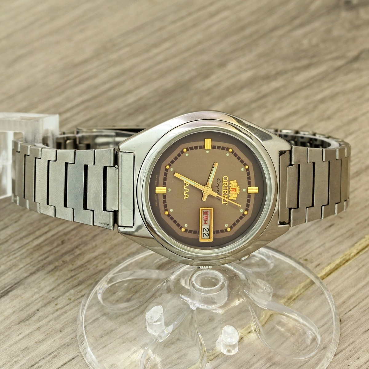 Orient AAA Crystal CM L469641 all stainless steel automatic