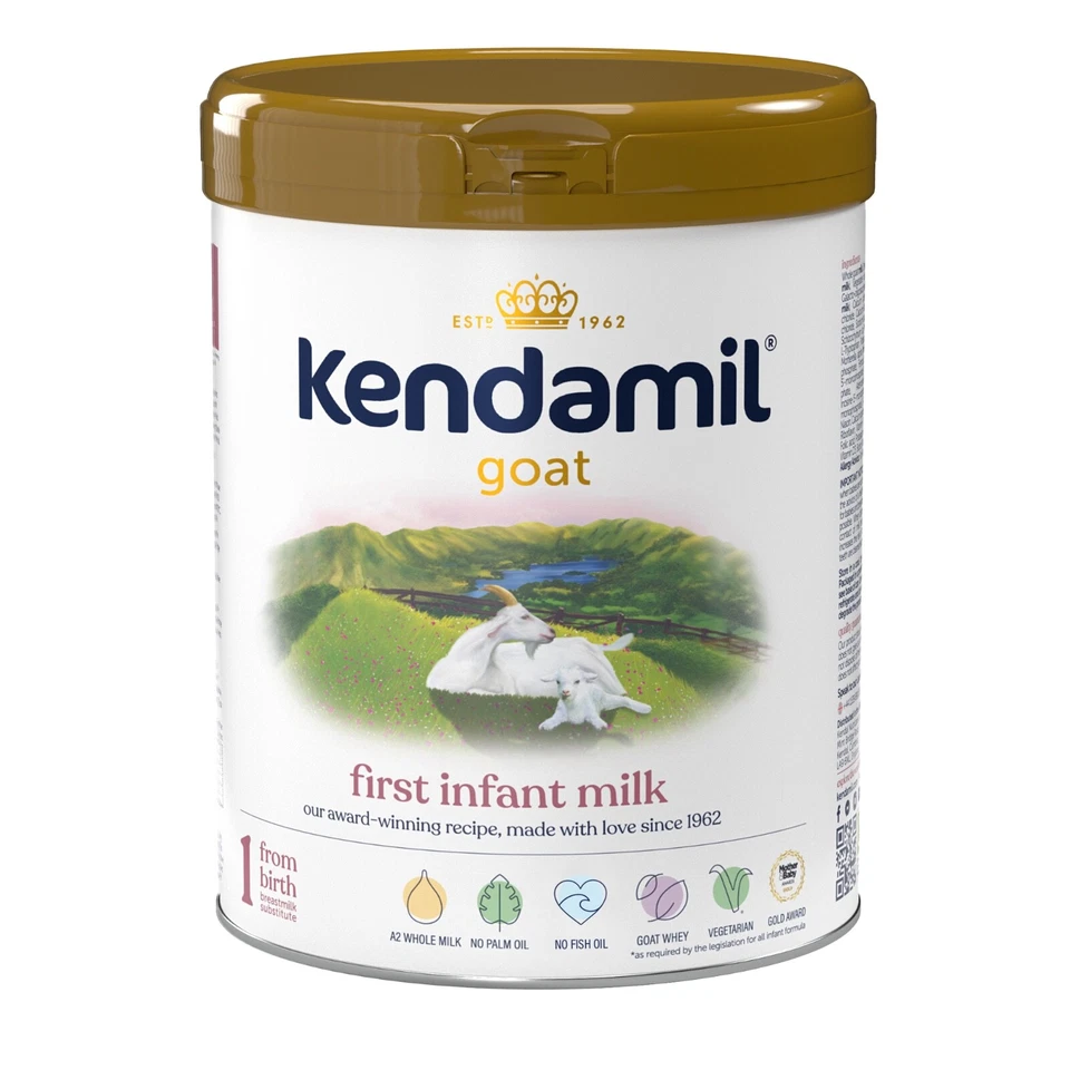 Fórmula Kendamil Cabra Etapa 1 | Versión UE | Desde el nacimiento | Sin aceite de palma | 800 g Foto 2 de 3