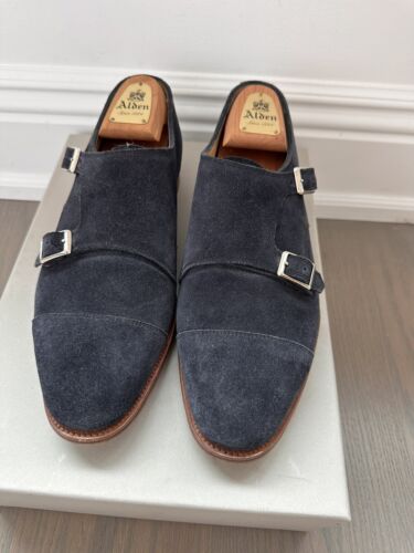 Alfred Sargent X J Crew  Double Monk Strap Sz  9.5