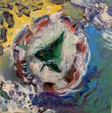 Abstract, Original Oil Painting, Art,  Van Ness