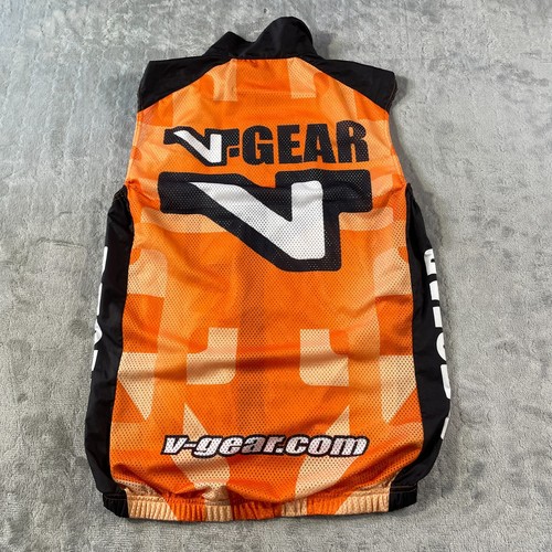 V Gear Cycling Shell Vest Mens Small Performance Lightweight Vented Outdoor - Picture 6 of 6