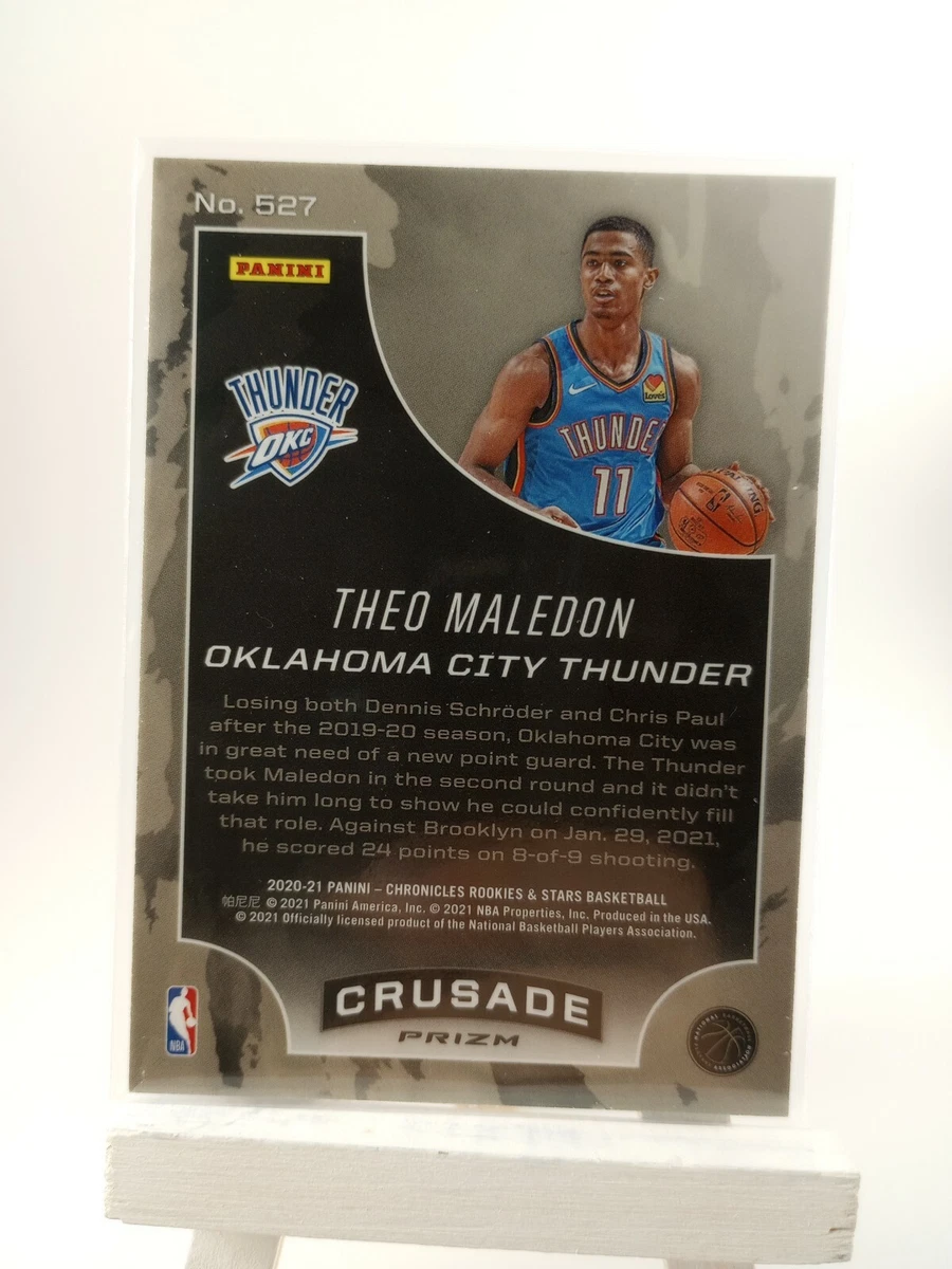 2020-21 Chronicles Rookies & Stars #527 Theo Maledon Silver Prizm Rookie RC  | eBay