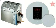 MrSteam MS-400-E Steam Bath Generator with I-Tempo Plus Panel and Steamhead 