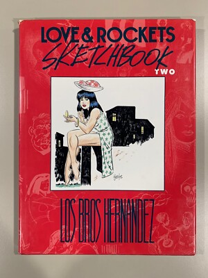 Vtg 1992 HCDJ Love & Rockets: Sketchbook Two Los Bros Hernandez Fantagraphics