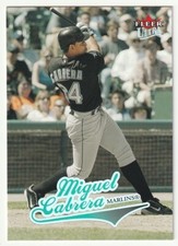 MIGUEL CABRERA 2004 FLEER ULTRA #232 FLORIDA MARLINS