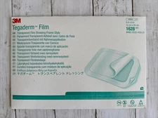 3M Tegaderm Ref 1628 Transparent Film Dressing Rectangle 6 X 8” Frame Box Of 10