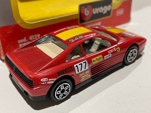 Ferrari 348tb Evoluzione BURAGO 1:43 Diecast coche - Imagen 2 de 3