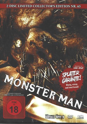 Monster Man - 2-Disc Mediabook A (Blu Ray+DVD) lim. 333 - NEU/OVP