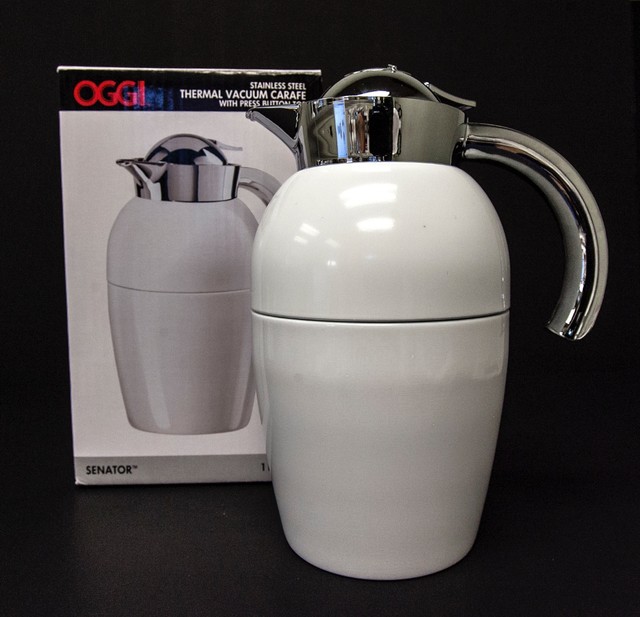 Oggi 6515.1 Senator 1 L. White Thermal Coffee Carafe for sale online eBay