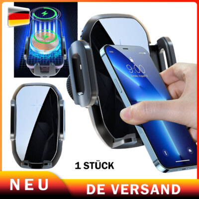 Handyhalterung Auto mit Ladefunktion Induktive Ladestation Auto Wireless Charger