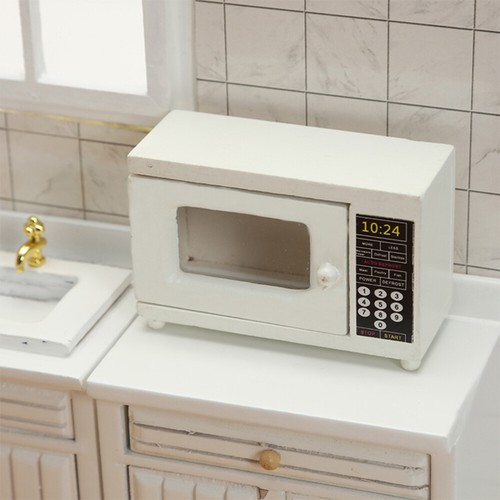 Juegos de cocina miniatura para microondas juegos de cocina para niños - Imagen 11 de 12