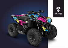 Can Am Renegade Atv 2007-2024 Grafik Kit, Aufkleber Can-Am