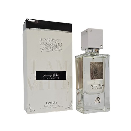 Ana Abiyedh I Am White Perfume By Lattafa EDP Spray 2oz 60ml For Unisex ana-abiyedh-i-am-white-perfume-by-lattafa-edp-spray-2oz-60ml-for-unisex
