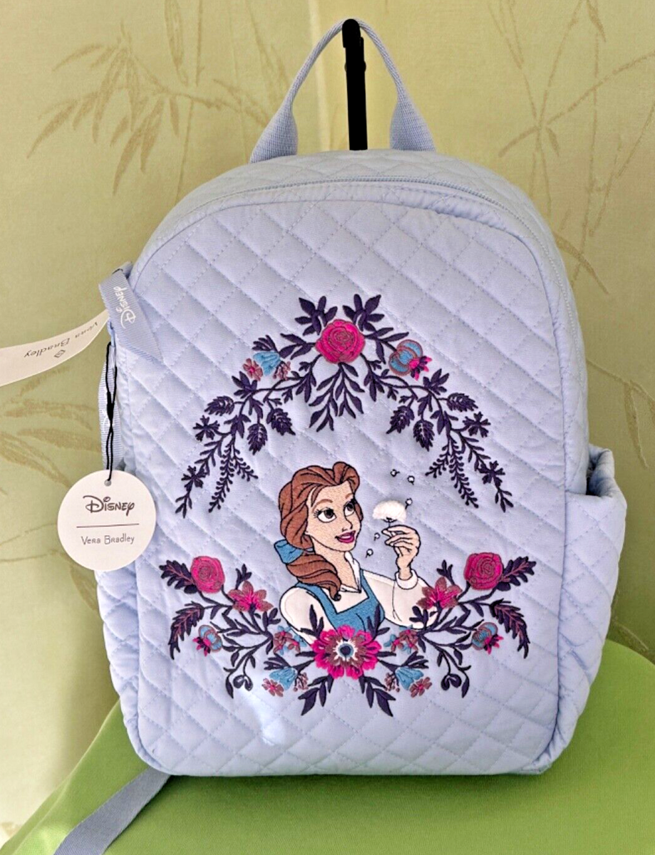 VERA BRADLEY X DISNEY BEAUTY & THE BEAST SMALL BACKPACK:NWT