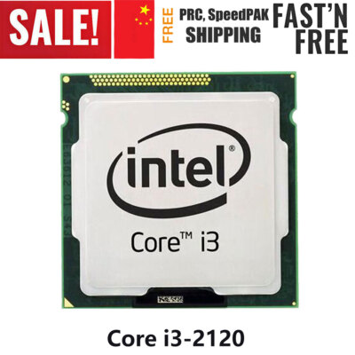 Intel Core i3-2120 CPU Dual Core 4 Threads 3.3 GHz LGA 1155 CPU SR05Y Processor