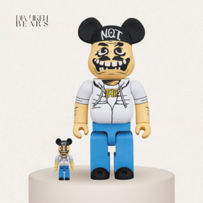 BE@RBRICK ANTHRAX “NOTMAN” 100% & 400% | eBay