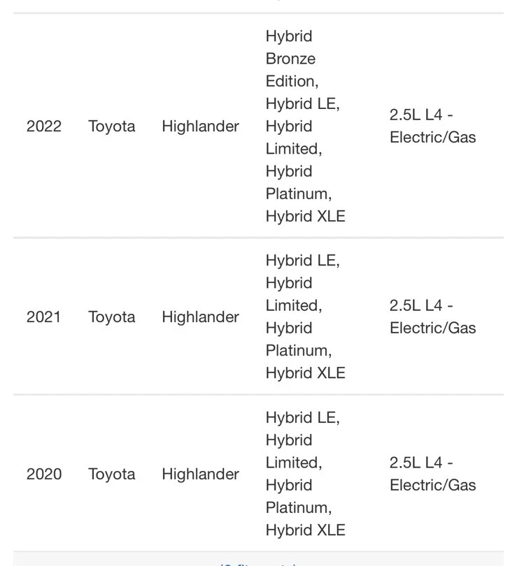2020-2024 Toyota Highlander Fuel Pump  Assembly,OEM New , Part#77020-0E160 - Image 4 of 4