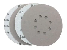 6" X 8 Hole Platinum Film Hook and Loop Grip Sanding Discs (50 Pack, 1000 Grit)