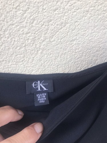 Calvin Klein Vestito Donna Seta Tag. 46 - Foto 11 di 12