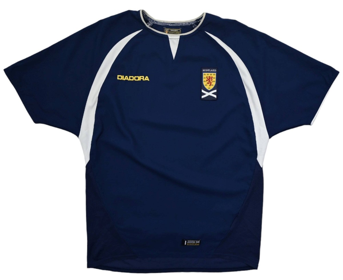 ウェア DIADORA Scotland 2004 2005 2006 2004 06 Scotland third football shirt Diadora vintage - M