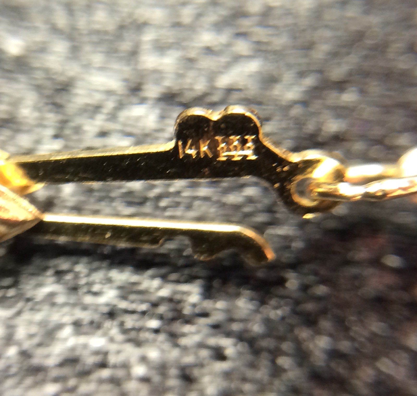 Imitation Black Pearl Necklace with Solid 14 karat Gold Clasp I8550 eBay