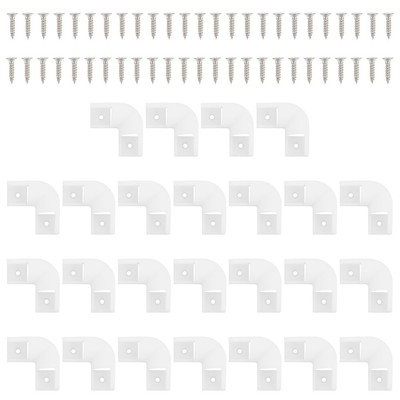 3 Pack LED- Lichtleisten-Eckverbindung Eckverbinder Grad