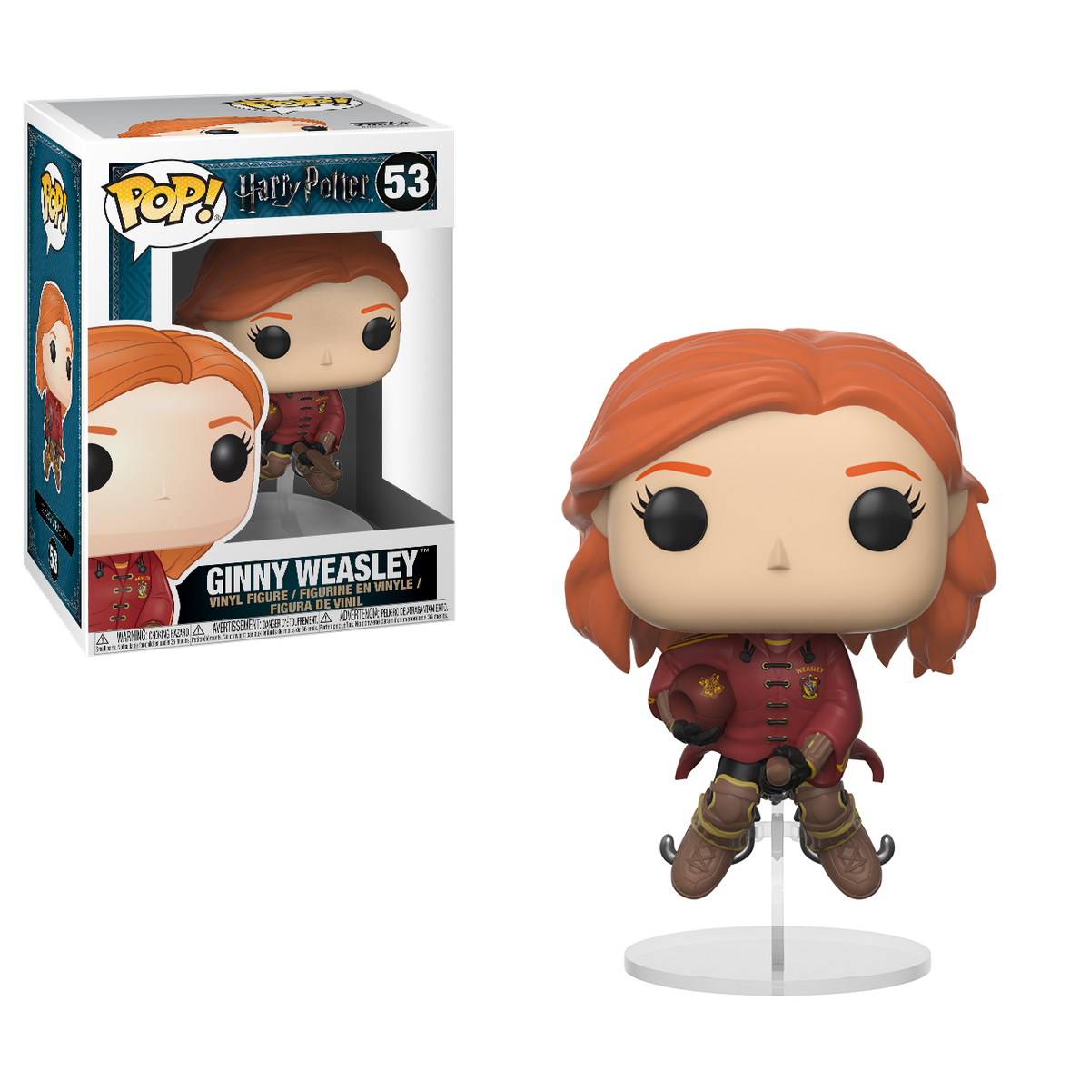 Funko Pop! Harry Potter 53 Ginny Weasley on Broom Pop Vinyl