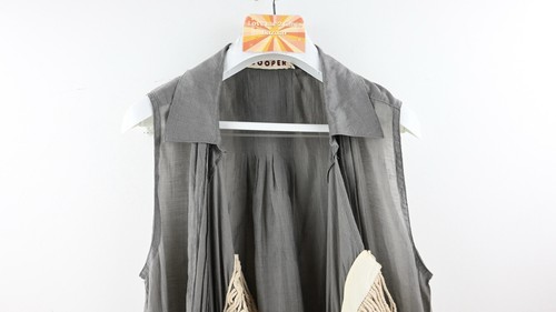 COOPER by Trelise Cooper "Hanging Rock" sleeveless top in olive size M - Bild 2 von 10