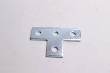 Cooper B-Line Flat Tee Strut Fitting Zinc Plated Carbon Steel 1/2"