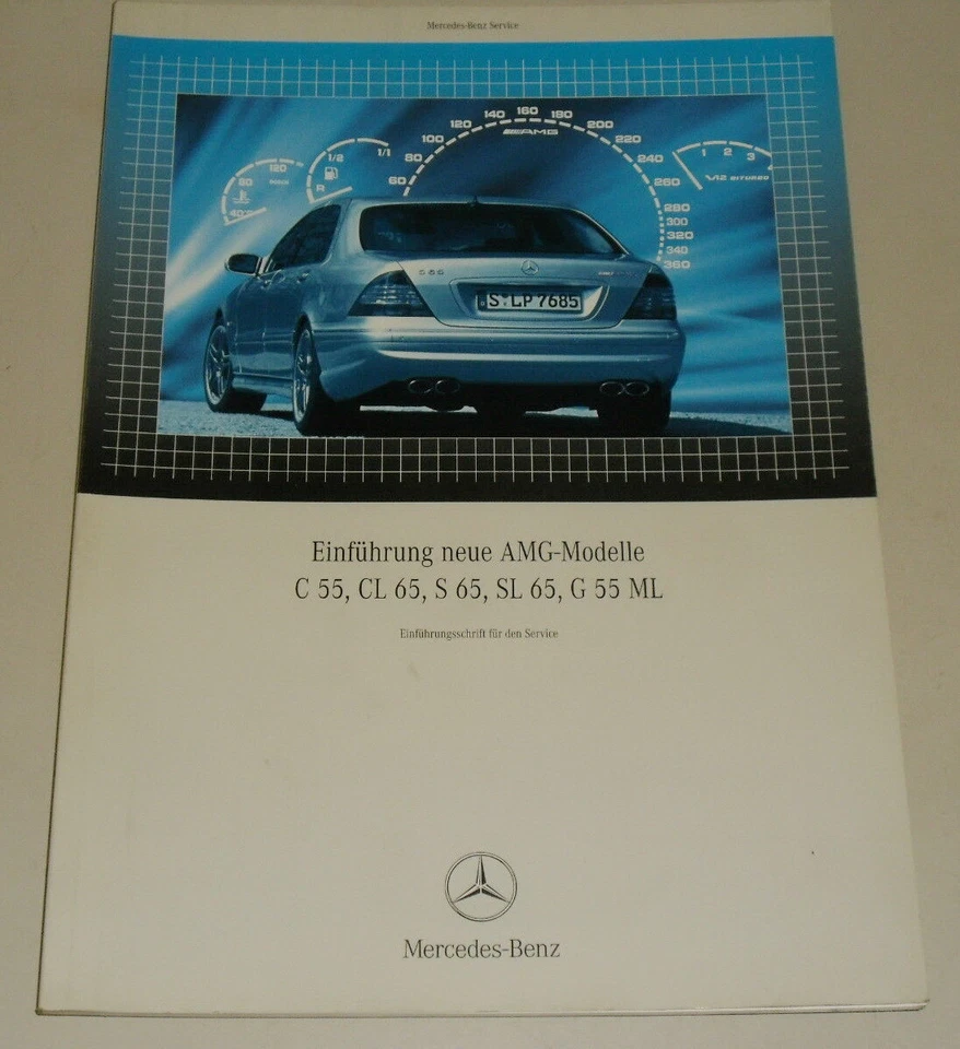 Manual De Taller Mercedes Benz AMG Modelos C55 CL65 S65 SL65 G55 ML 2004 - Imagen 1 de 1