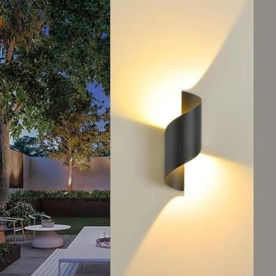 10W LED Wand Leuchte Außen Modern Wandlampe Flurlampe Balkongarten Außen/Innen - Bild 1 von 4