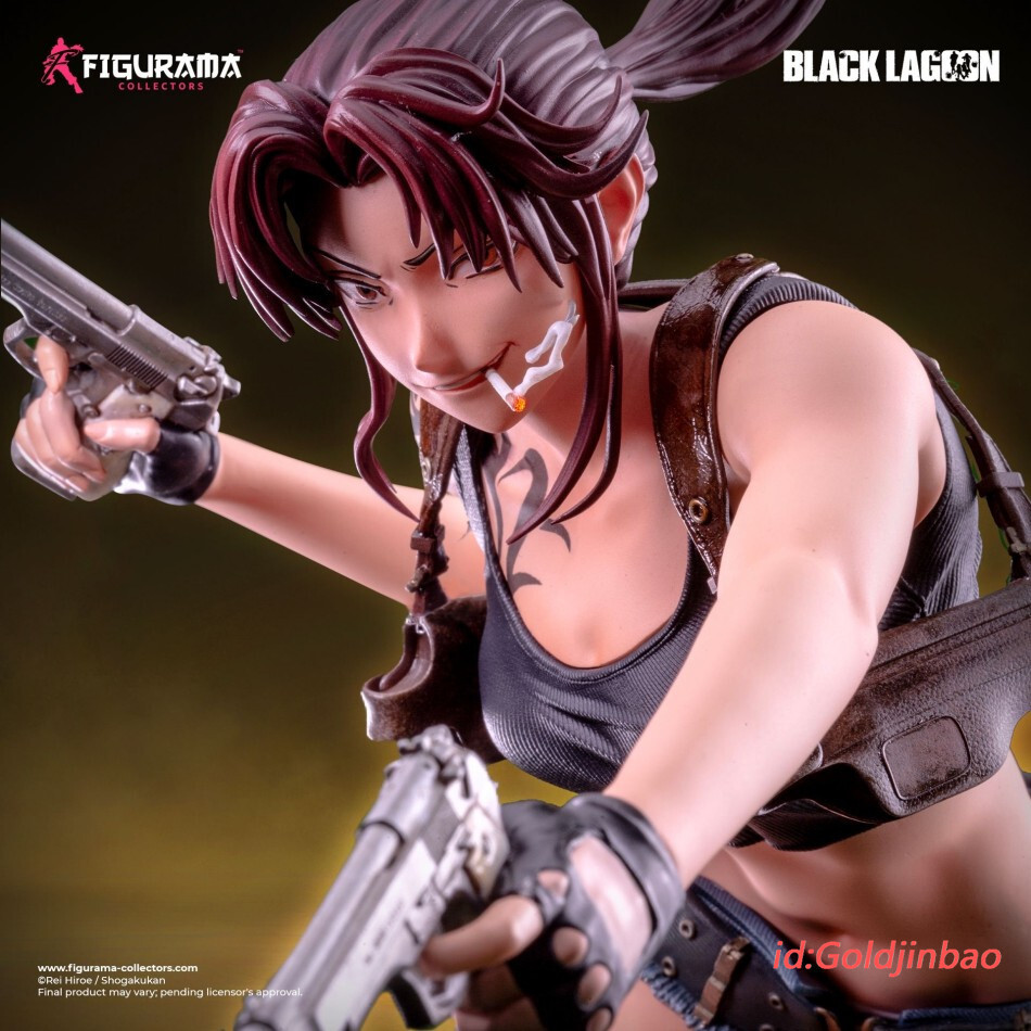 Figurama Black Lagoon Revy Resin Statue Pre-order 1/4 Three Heads