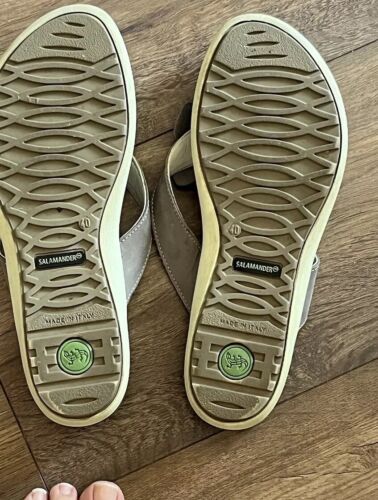 Salamander Damen Sandalen Zehentrenner Sammler aus Leder Sommerschuh Gr. 40 - Bild 4 von 4