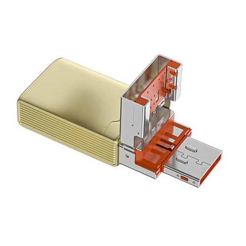 Type C USB MicroSDs Card Reader Portable Memory Adapter for Smartphones Laptops - Photo 6 sur 11
