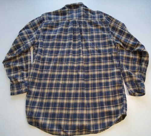 Carhartt Shirt Men's LARGE-TALL Midweight Plaid Flannel Work Casual Button Up - Picture 7 of 7