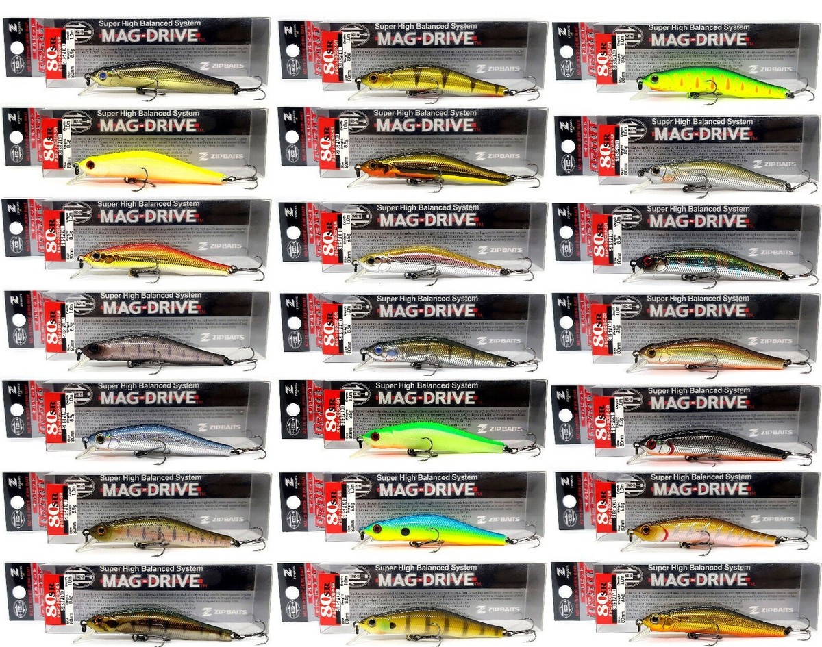 ORIGINAL Zip Baits Orbit 80 SP SR 80mm 8.5g Depth 1m Suspending
