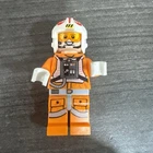 LEGO Star Wars Luke Skywalker Rebel Pilot Minifigure sw0569 From Set 75049 - 2V
