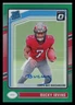 Bucky Irving - 2024 Panini Donruss Optic Football Green Rookie Auto 4/5