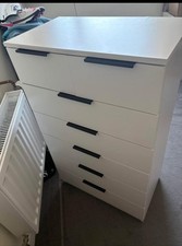 WHITE Chest of drawers *BARELY USED*