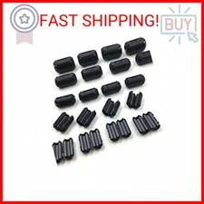 20 Pcs Snap on Ferrite Core Cord Ring RFI EMI Noise Filter Suppressor Cable Clip