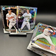 2025 Bowman Chrome Baseball - Mega Box Mojo & Laser (Pick Your Card) UPDATED