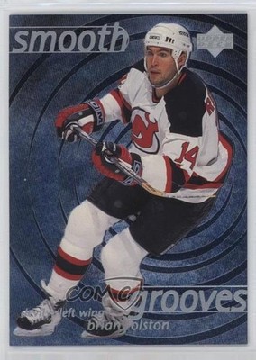 1997-98 Upper Deck Smooth Grooves Brian Rolston #SG17 0b3